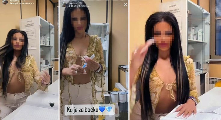 Veliki skandal u Domu zdravlja u Srbiji: Starleta se snimala polugola!