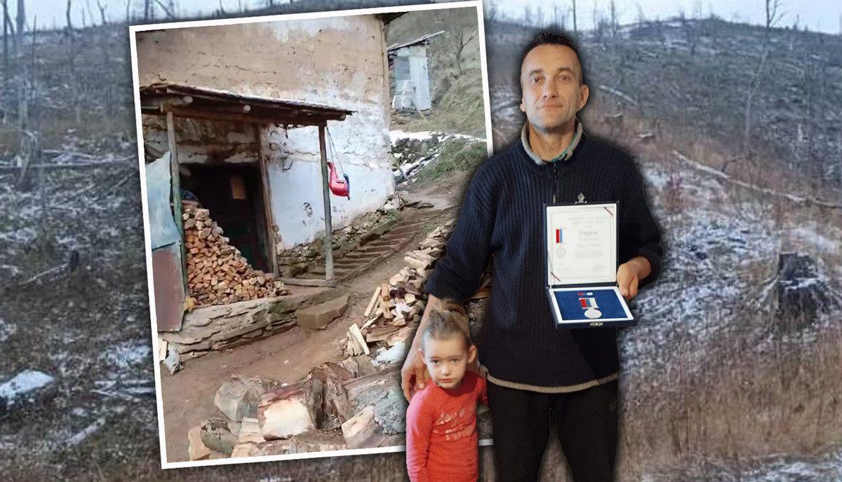 Mila (4) je jedino dete u zabačenom selu u Srbiji: Živi u ruševini, bez kupatila i puta do kuće